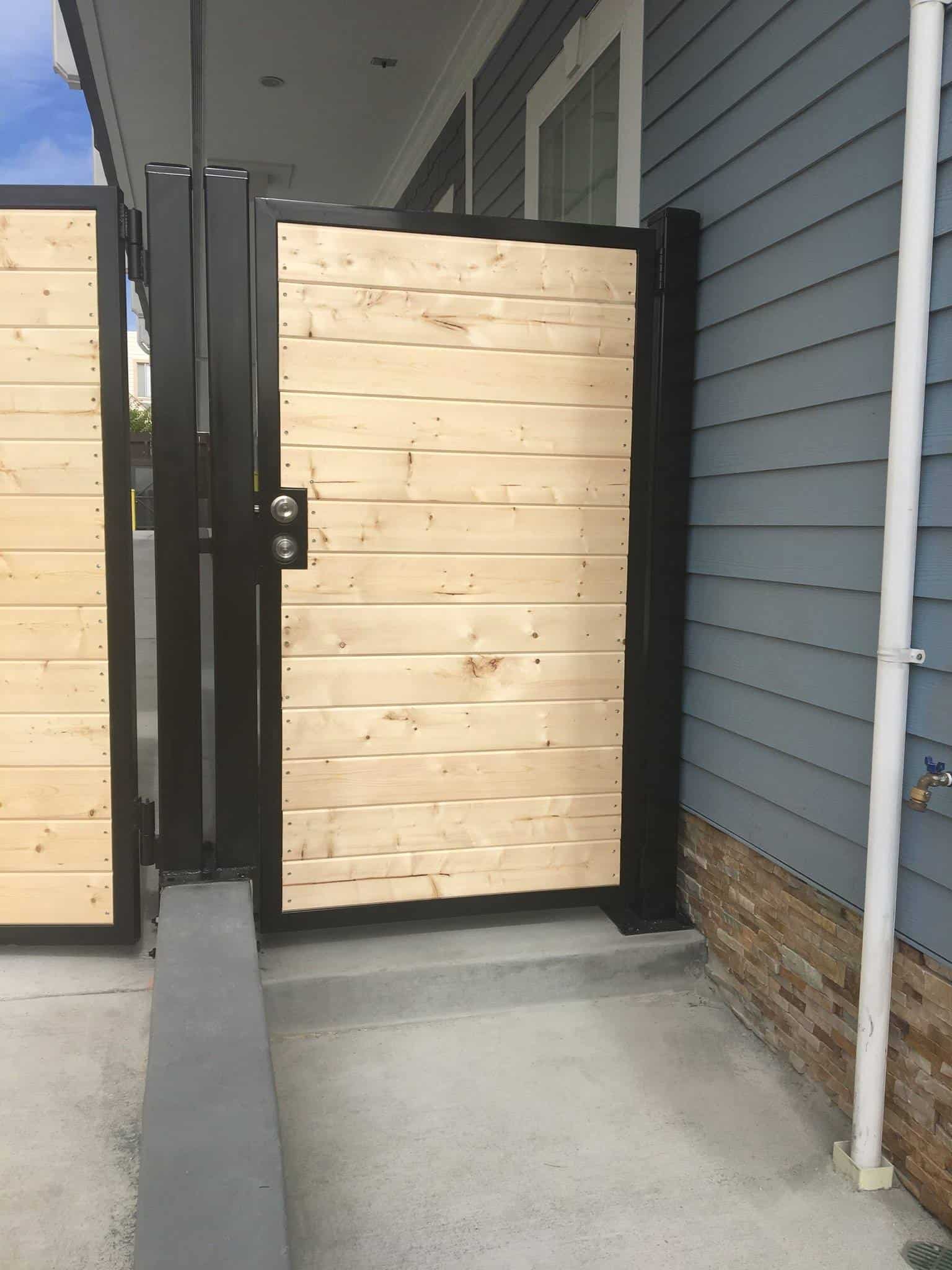 Pedestrian entry gate
