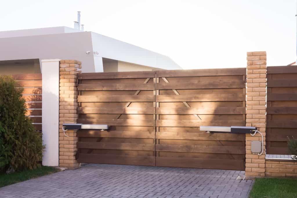 wood & iron gates
