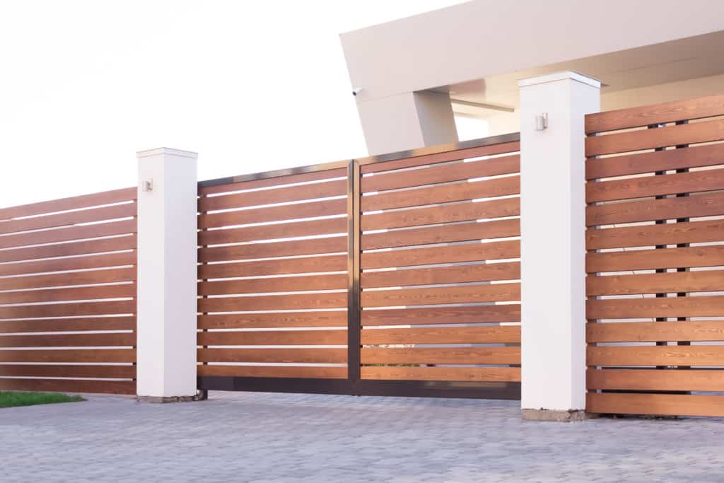 wood & iron gates