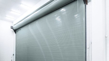 automated-overhead-commercial-door Commercial automated overhead roller shutter door